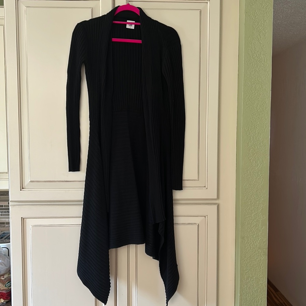 Size small Cabi black cardigan, EUC